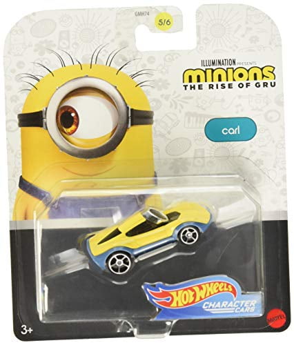 Hot Wheels Despicable Me 3 Gru Diecast Character Car #4/6 new mint 
