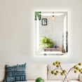 thumbnail image 3 of RADIANCE goods Back Lit Rectangular TouchScreen LED Mirror 3 Color Temperatures 3000K-6000K 32" Height, 3 of 9
