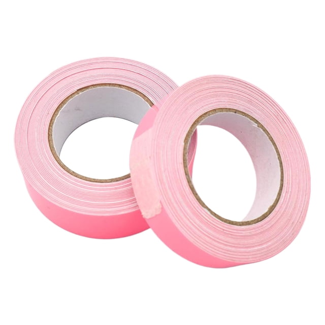 Advancent 2 unids/set de tiras luminosas, cinta luminosa no radiactiva, eficiente en energía y que no consume energía Decoración del hogar luz rosa 2.5 cm x 3 m