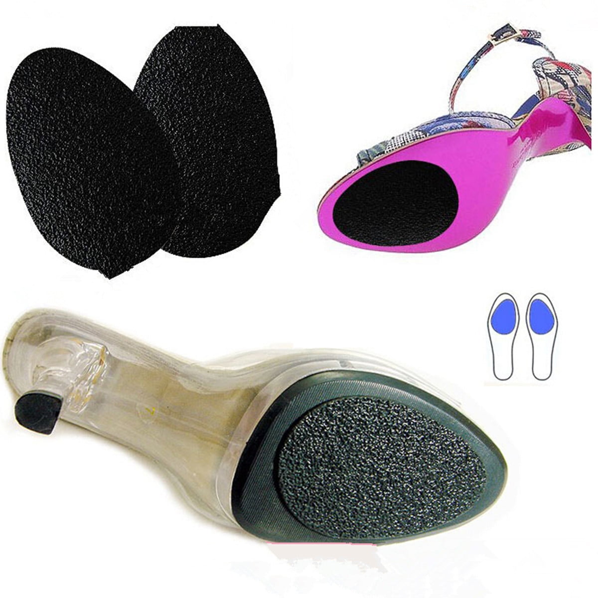 110 Pair AntiSlip Stick Shoes Heel Sole Protector Grip