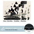 thumbnail image 2 of Turntable Non-Slip Polyester Bath Rug, Machine Washable Area Rugs for Bathroom and Chair Rug, 2 of 6