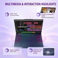 thumbnail image 4 of Lenovo Yoga Slim 7X Touch Laptop, 14.5" 3K OLED, Snapdragon X Elite 12-Core, 16GB LPDDR5X RAM, 2TB SSD, WiFi 7, Win11 Pro, Copilot+ PC, Backlit Keyboard, 4 of 7