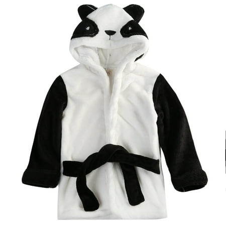 

Boy Girl Animal Baby Bathrobe Baby Hooded Bath Towel Infant Bathing Honey Baby Three Styles