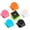 6 pcs, variant on 6 Packs, Dopamine color Magnetic Clips for Refrigerator & Whiteboard Ultra-Strong Neodymium Magnets Holds Heavy Papers, Artwork, Calendar No More Falling
