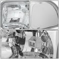 thumbnail image 5 of DNA Motoring For 1999-2006 GMC Sierra Yukon XL Chrome Headlight Turn Signal Bumper Lamp Set, 5 of 6