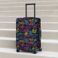 thumbnail image 6 of Gaeub Graffiti Art Print Elastic Luggage Cover with Concealed Zipper Dust-Proof Luggage Cover Protector - 18-32 inch-X-Large, 6 of 7