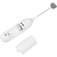 thumbnail image 6 of Handheld Mini Milk Frother Wand, Battery Operated Stainless Steel Drink Mixer, Ideal Gift for Coffee Frother Handheld Foam Maker For Lattes, Cappuccino, Frappe, Matcha, Hot Chocolate, 6 of 8