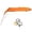 Orange, variant on 1 Pair Kayak Canopy Mount Base Hardware Kit for Boat Canoe Awning Sun Shade