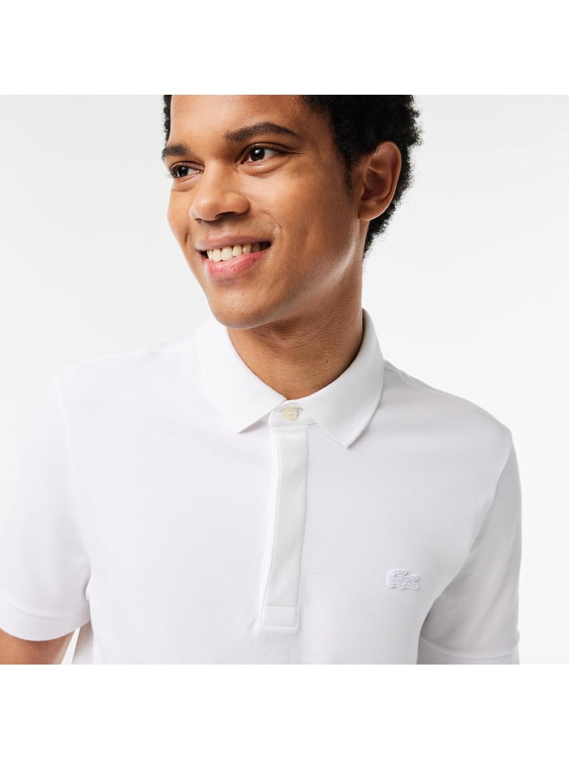 lacoste short sleeve dress shirts Men's Regular Fit Short Sleeve Oxford Shirt