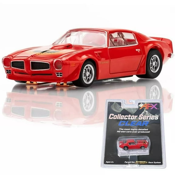 AFX 22097 Pontiac Trans Am 1973 Red Collector Series HO Mega G  Slot Car