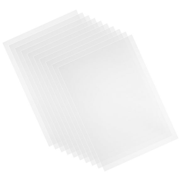 Masteelf 20 Sheets Diy Crafting Plastic Sheet A4 Size Clear Plastic Sheet For Diy Project