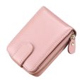 thumbnail image 1 of Minnieouse Minicarteras con tarjetero, bolsa con cremallera, exquisita comodidad, accesorios masculinos, organizador de Clip para regalo, saco Carteras Rosado, 1 of 6