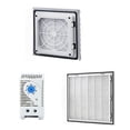 thumbnail image 4 of Injueey Gabinete eléctrico Caja de distribución de ventilación Equipo Fábrica industrial extraíble Accesorio de mantenimiento profesional Electrónica Enfriador tipo 1, 4 of 6