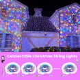 thumbnail image 6 of VOLIVO 196FT Fairy Lights, Flexible Copper Wire String Lights, Multicolor 600LEDs, 8 Modes, Plug-In for Christmas, Indoor Outdoor Decoration, 6 of 6
