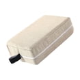 thumbnail image 2 of 3x Block Cloth Cover Meditación Estiramiento Sentadillas Antideslizante Brick Cover Beige, 2 of 8