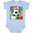 thumbnail image 3 of Inktastic Soccer Superhero Boys or Girls Baby Bodysuit, 3 of 5