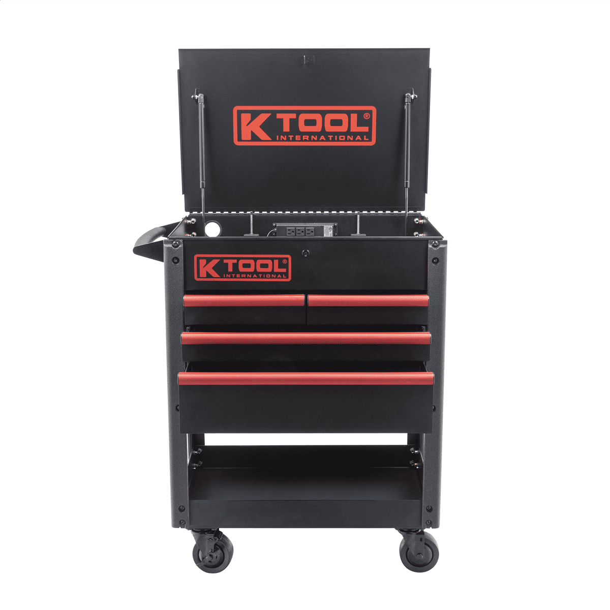 K Tool International KTIF326080 30 in. Blue Rotunda Tool Cart with