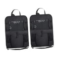 thumbnail image 4 of Bolsa de almacenamiento para asiento trasero de coche, organizador, alfombrilla para patadas de coche a prueba de polvo con correas ajustables,, 4 of 8