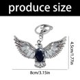 thumbnail image 3 of Excellent Gift Keychain Featuring Hawks And Eyes Stone Vintage Motifs Sturdy For Daily Use Or As Decorative Accessory, 3 of 9