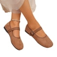 thumbnail image 5 of YOUYEDIAN Mary Jane Shoes Women Fall Versatile Round Toe Comfortable Slip On Flats Fashion Soft Casual Dress Shoes, 5 of 5