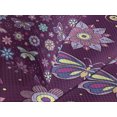 thumbnail image 4 of Ambesonne Butterfly Quilted Bedspread Set 3 Pcs, Vortex Shapes Design, King Size, Multicolor, 4 of 5