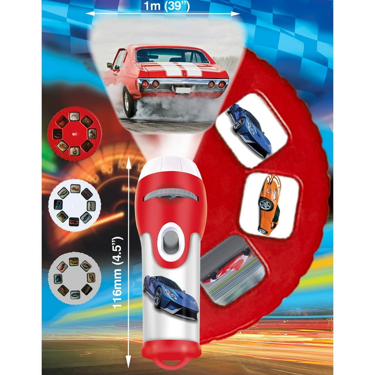 Brainstorm Toys: Super Cars Torch & Projector - Handheld