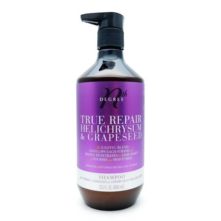 Nth Degree True Repair Helichrysum & Grapeseed Shampoo 13.5 Fl Oz.