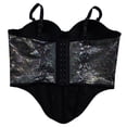 thumbnail image 6 of Roncen Women's Vintage Strap Party Bustier Corset Top Crop Top Bra Club Party Vest with Detachable Straps, 6 of 6