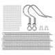 thumbnail image 1 of Ganchos para orejas y tapones para oídos Yashi 2x120 piezas para joyería DIY, 1 of 5