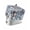 Gray, variant on Fsddascl Navy Blue Snowman Christmas Toaster Cover 2 Slice, Small Kitchen Appliance Covers, Green Tree Xmas Snowflake Toaster Oven Cover with Loop, Bread Machine Cover Polyester Dust Cover Protection