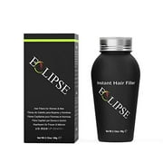 Eclipse Hair Fibers for Thinning Hair (DARK BROWN) For Women & Men - 100% Undetectable Fibers - 60g Bottle - Completely Conceals Hair Loss in 15 Seconds