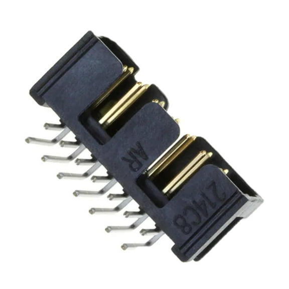 D2514-5002-AR Connector Header Through Hole, Right Angle 14 position 0.100 (2.54mm) :Rohs