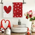 thumbnail image 6 of Sm:)e Red Heart Love You Valentine Kitchen Dish Towels Set of 4, 18 x 26 Inch, 6 of 6