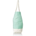 thumbnail image 2 of Ezprogear Large Heavy Duty Canvas Tote Bag 20" W x 17" H x 6" D (NavyBlue/SkyBlue), 2 of 2