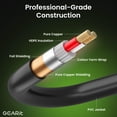 thumbnail image 7 of GEARit XLR Male to 2 RCA Male Y-Splitter Cable (3.3ft) Dual 2 RCA to 1 XLR Male to Male - Unblance Plug for Home Theater Mixers Amplifiers Hi-Fi Systems Microphone, 3.3 Feet, 7 of 7