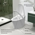 thumbnail image 5 of R&T E16 Smart Toilet with Bidet Build in, One Piece Modern Toilet for Bathroom, Elongated Tankless Tolilets with Auto Flush, Night Light, Heated Seat, Warm Water, Air Dryer, Deodorization, 5 of 20