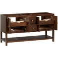 thumbnail image 6 of Avanity ZOE-VS61-WA Zoe 60" Free Standing Double Basin Vanity Set - Wood, 6 of 7
