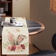 thumbnail image 1 of REK Easter Decor Transform Your Dining Experience This Spring With Our Gorgeous Easter Linen Table Runner Ideal For Family Dinners & Brunches, 1 of 4