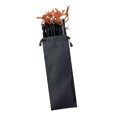 thumbnail image 4 of Estacas de tienda de campaña shamjiam 12 piezas Metal irrompibles negro, 4 of 8
