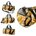 thumbnail image 3 of Thanksgiving 17.7" Sports Bag with Interior Zipper Pocket for Carry on, Weekender, Yoga, and Sports Essentials, 3 of 6