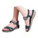 thumbnail image 2 of MKLEKYY Sandalias Cómodas para Mujer, Transpirables, Planas, Informales, para Playa, para Uso Diario, Calzado Ligero de Verano, 2 of 4