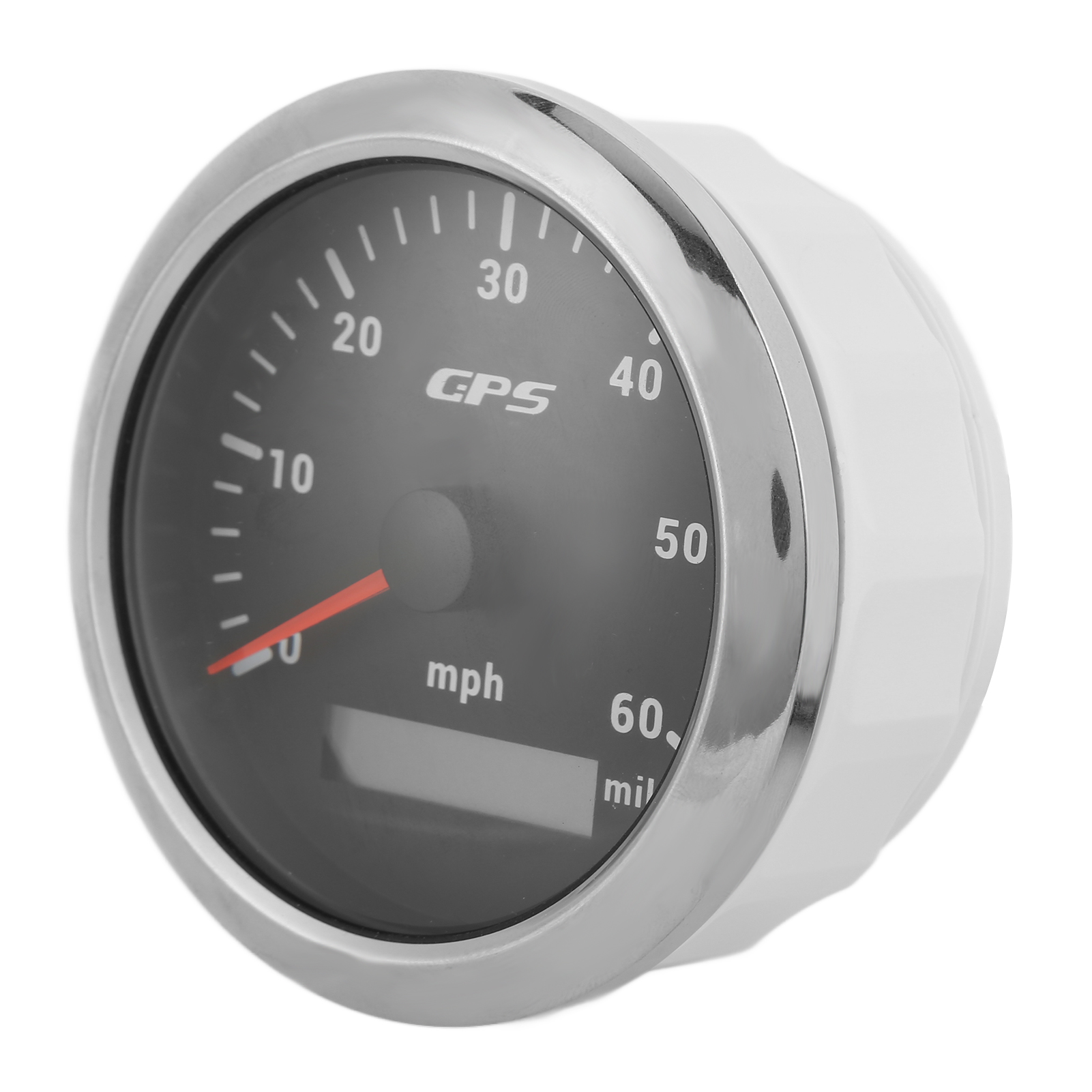 GPS Speedometer, High Accuracy Speed Odometer For Boats For RVs Black