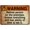 Warning Sign 1, variant on Funny Please Do Not Open The Gate Vintage Sign - 12×8 Inches, Metal Tin Decor, Home Restaurant Cafe Pub Bar Office Store Wall Decor