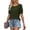 Army Green, variant on SwiftWear Women's Puff Sleeve T-Shirt Crew Neck Loose Fit Short Sleeve Top Casual Blouse Summer Basic Tee Blue