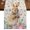 Beige, variant on Table Runners 60 Inches Long Dress Scarves, Bunny Easter Farmhouse Kitchen Table Runner, Small Coffee Tablerunners, Spring Floral Eggs Rabbits Rustic 13x60 Inch