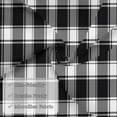thumbnail image 3 of Queen Size Pillows Cases Standard Size 20x26 In - Buffalo check plaid white black Soft Comfort Envelope Closure Pillowcases Standard, 3 of 5