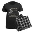 thumbnail image 5 of CafePress - No Bad Goats Women's Dark Pajamas - Women's Short Sleeve Print T-Shirt and Pants Dark Cotton Pajama Set, 5 of 7