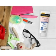 Neutrogena Pure & Free Baby Sunscreen Lotion SPF 50 3 oz (Pack of 3)