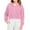 Pink, variant on FAIWAD Girls Cropped Hoodie Zip Long Sleeve Sweatshirts with Pockets Kids Lightweight Casual Outwear, 5-14Years