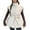 White, variant on Vest for Women Trendy Women's Casual Solid Color Waisted Sleeveless Full Zipper Jacket with Belt Womens Winter Clothing White XL